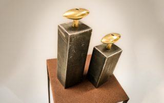 Unique pair of Candleholders for xs candles