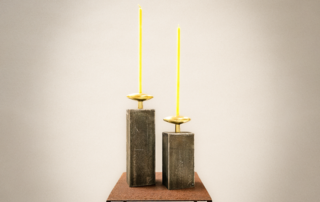 Unique pair of Candleholders for xs candles
