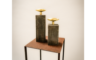 Unique pair of Candleholders for xs candles