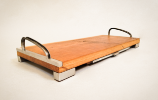 Unique Cutting Board with integrated knife