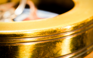 Key Rack made from turned wood close shot