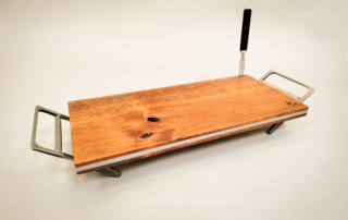 Unique Service Plateau with fork, looking like a crab