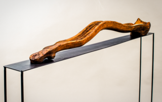 Trivet or Bowl out of wood called The Leg